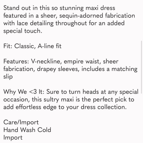 Free People Sascha Sequin Maxi Dress size 4 - Picture 7 of 7